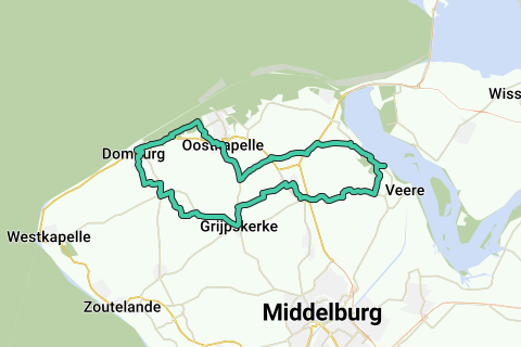 Rondje Veere Domburg Veere Recreatieve Fietsroute RouteYou