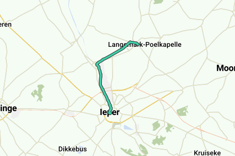 Ieper Langemark Recreatieve Wandelroute Routeyou