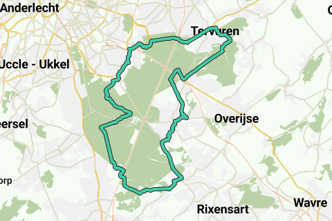 Het Zoni Nwoud Ontdekken Extra Large Recreatieve Fietsroute Routeyou