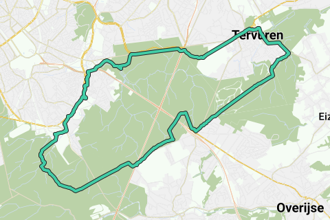 Het Zoniënwoud ontdekken medium Recreatieve fietsroute RouteYou