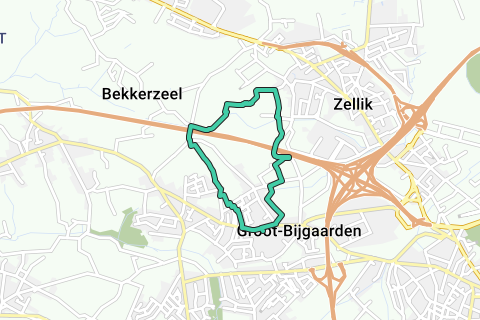 Groot Bijgaarden Recreatieve Wandelroute RouteYou