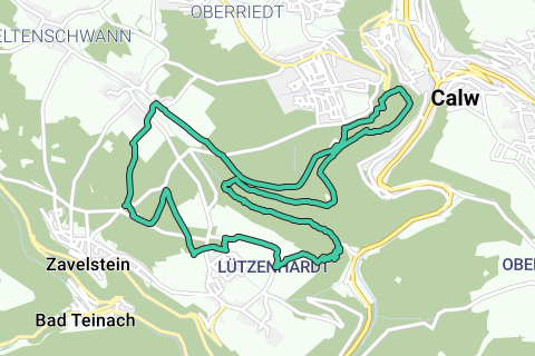 Wasser Wald Und Wiesenpfad Zavelstein Calw Premiumweg