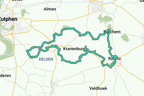 Ruurlo 01 NL 11 Sloten Loop Recreatieve Fietsroute RouteYou