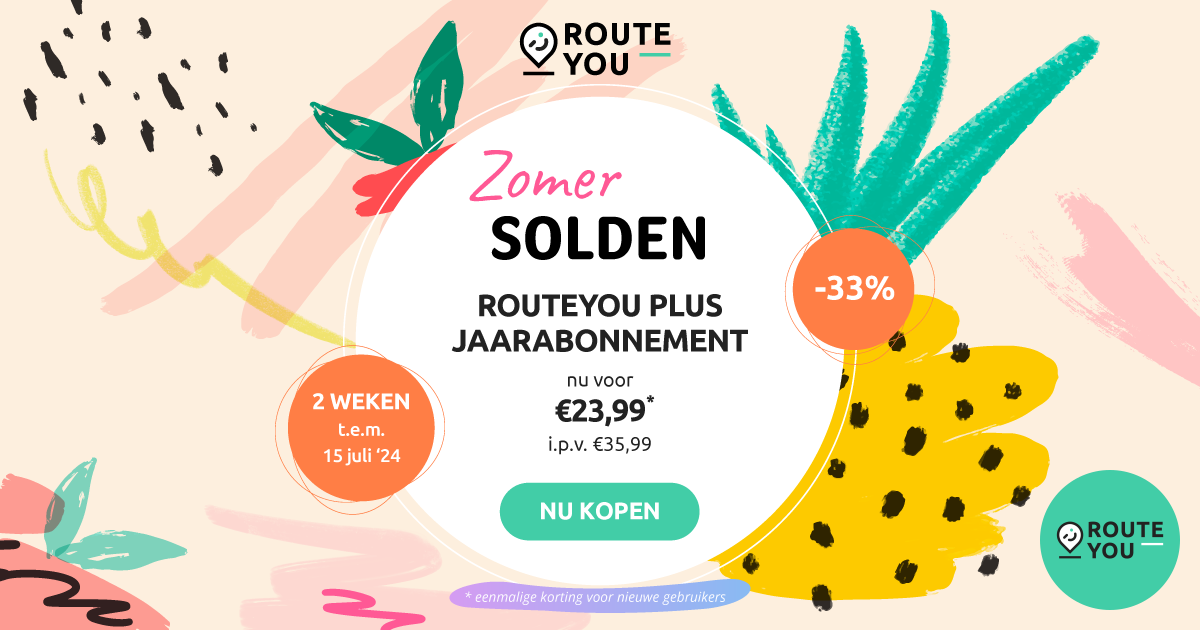 Start Zomersolden Koop Een RouteYou Plus Met 33 Korting RouteYou