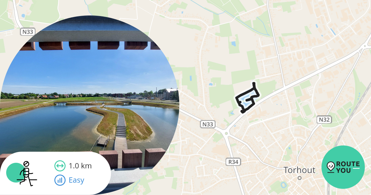 Pasar Landschapspark Torhout Zoektocht Recreatieve Wandelroute Routeyou