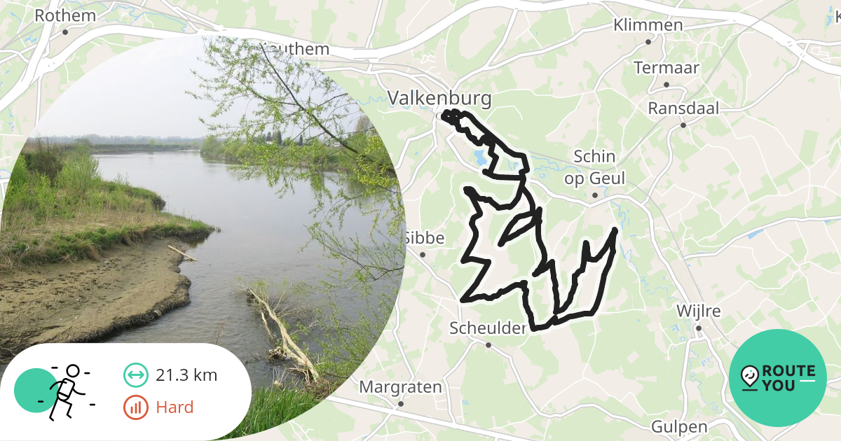 Km Valkenburg Half Marathon Hardlooproute Routeyou