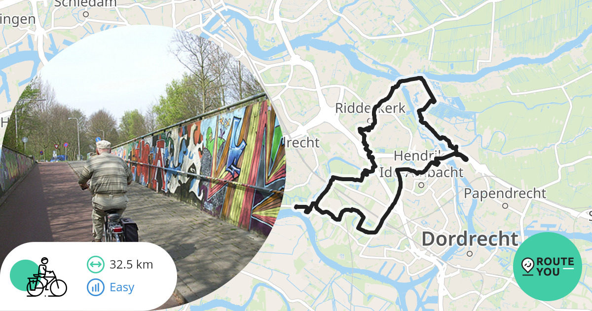 Heerjansdam Recreatieve Fietsroute RouteYou