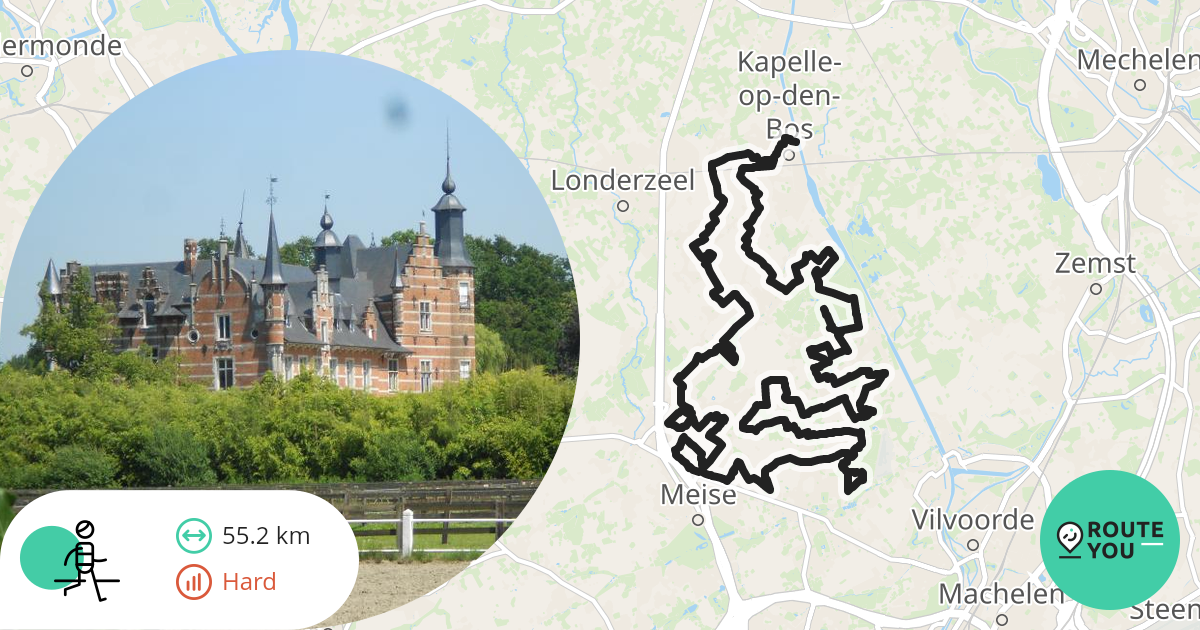 Kapelle Op Den Bos Recreatieve Wandelroute Routeyou