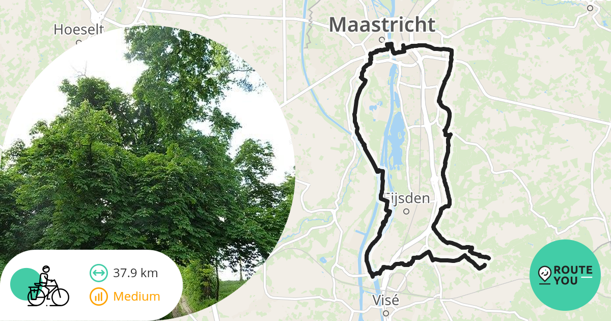 S Gravenvoeren Maastricht Recreatieve Fietsroute Routeyou