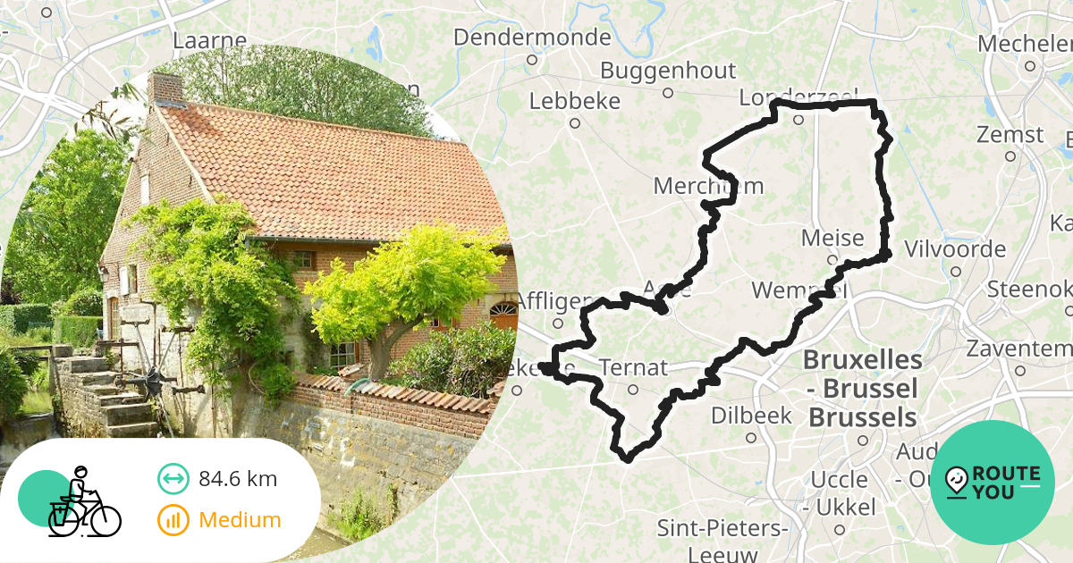 Sterrenwachtfietsroute Recreatieve Fietsroute Routeyou