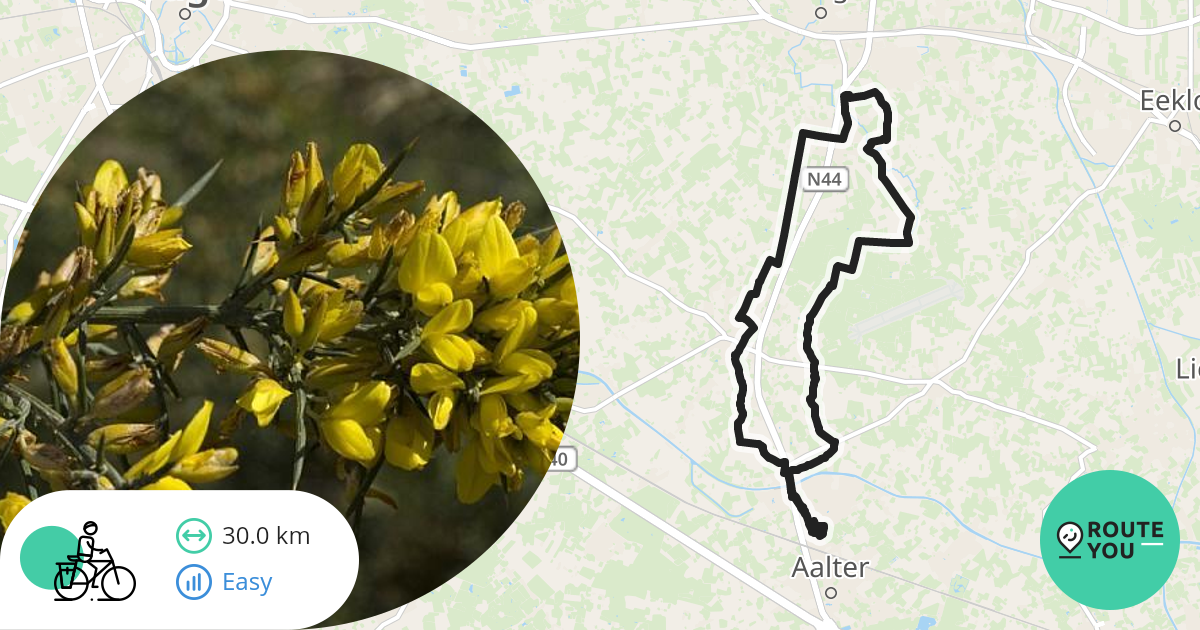 Aalter Recreatieve Fietsroute RouteYou