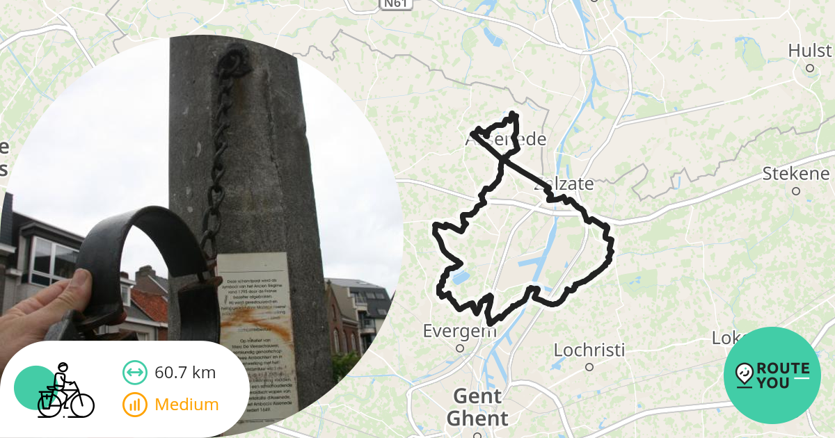 Mendonk Sas Van Gent Recreatieve Fietsroute Routeyou