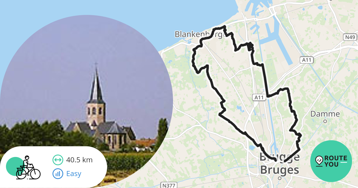 Brugge Blankenberge En Terug Recreatieve Fietsroute Routeyou