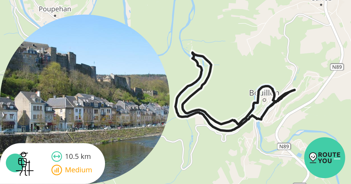 Bouillon Tombeau Du Geant 11km Hikingroute RouteYou