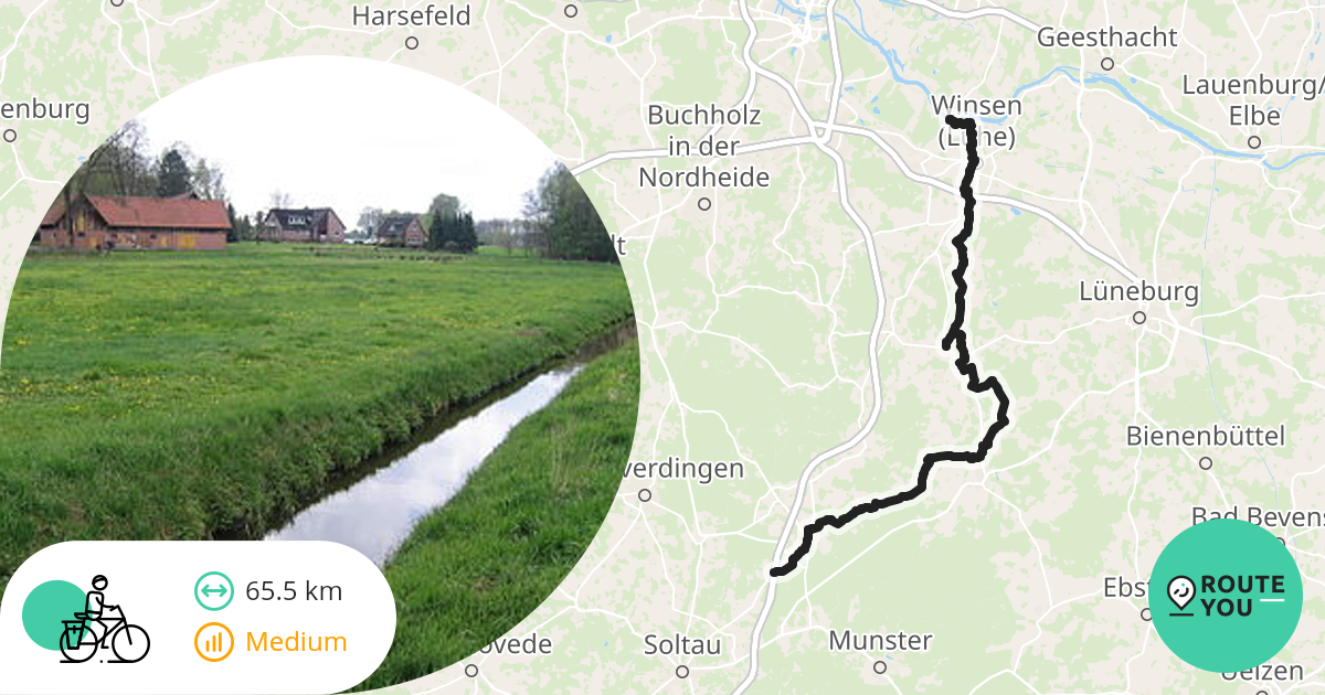 Luhe Radweg Freizeit Fahrradroute Routeyou