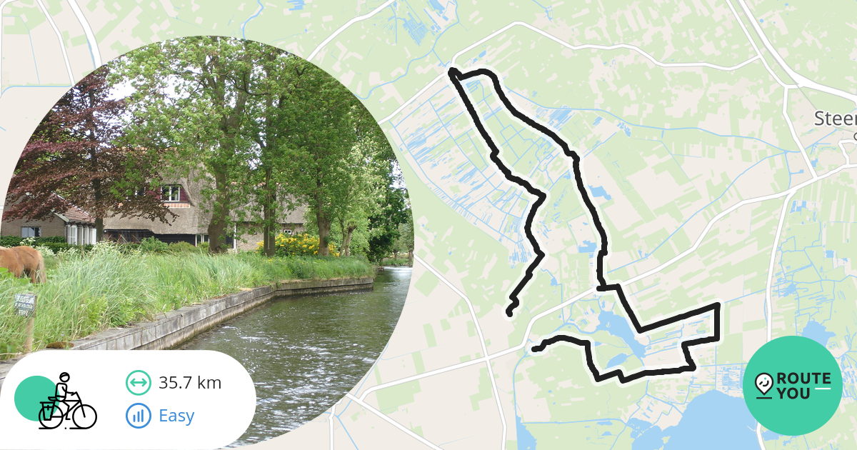 Rondje Kalenberg Recreatieve Fietsroute RouteYou