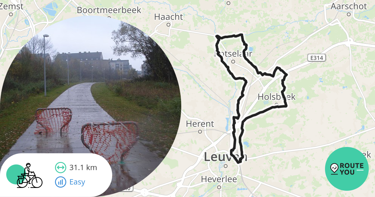 Leuven Wezemaal Werchter Leuven Met Kinderen Recreatieve Fietsroute