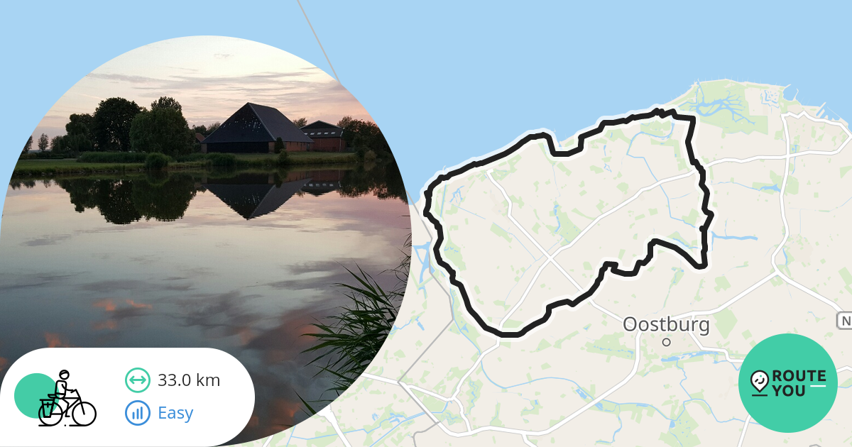 Van Groede Door De Polder Naar Het Zwin En Terug Langs De Kust