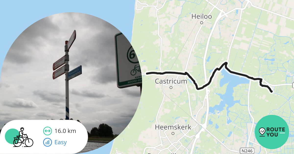 Mooie Route Naar Fietstocht Rondje Duinen Gpx Fietsroute RouteYou