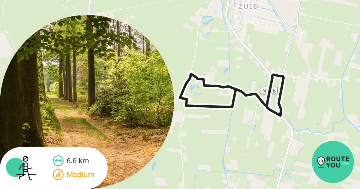 Leusden Recreatieve Wandelroute RouteYou