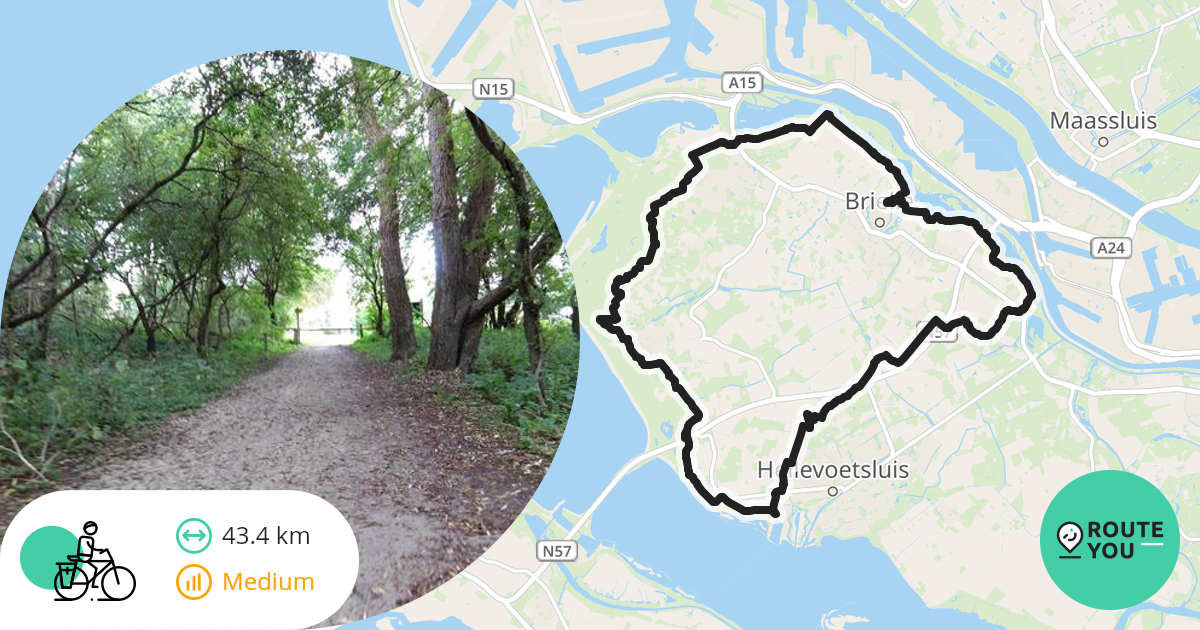 Rondje Voorne Recreatieve Fietsroute Routeyou