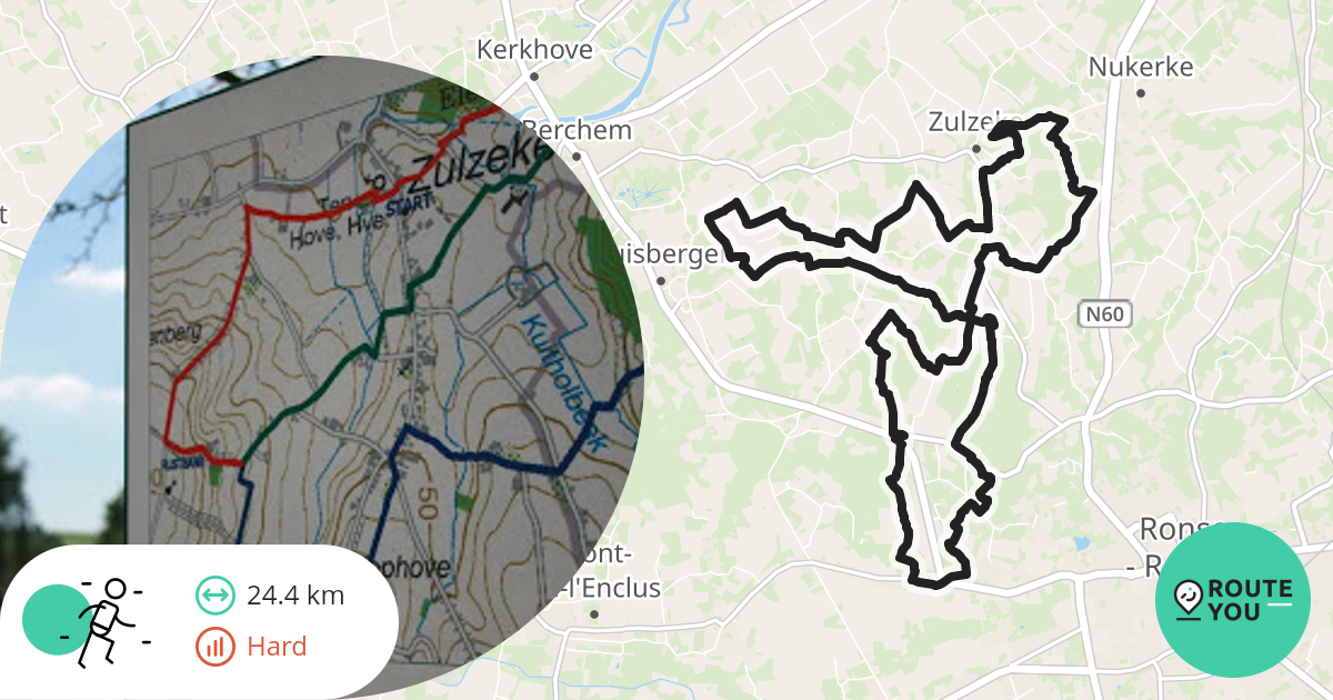 Zulzeke Hardlooproute Routeyou