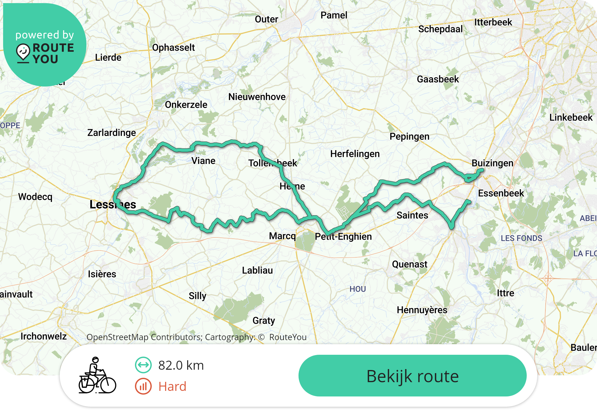 82 KM Halle-Lessen-Lembeek