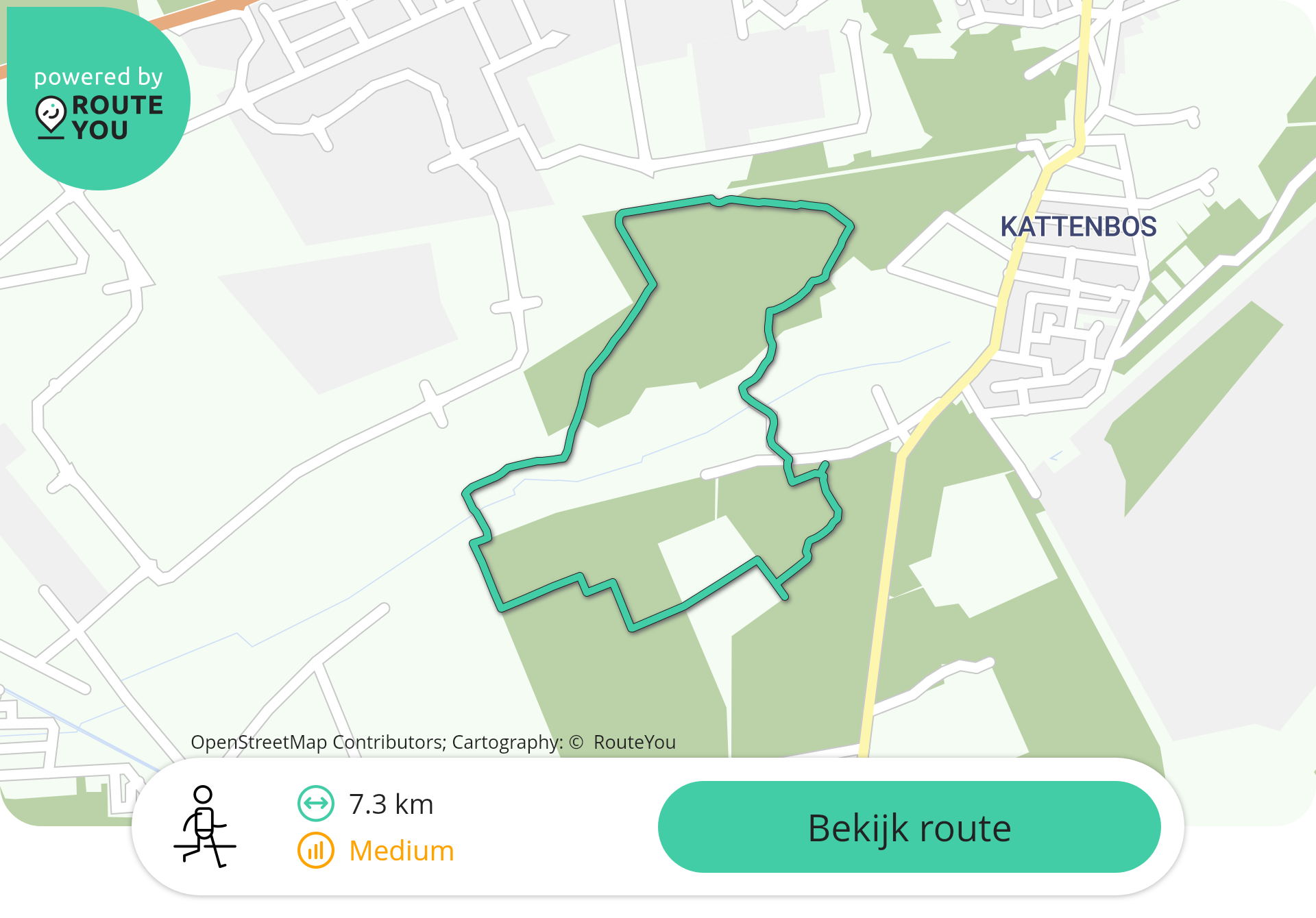 Kattenbos Lommel 7.7 km