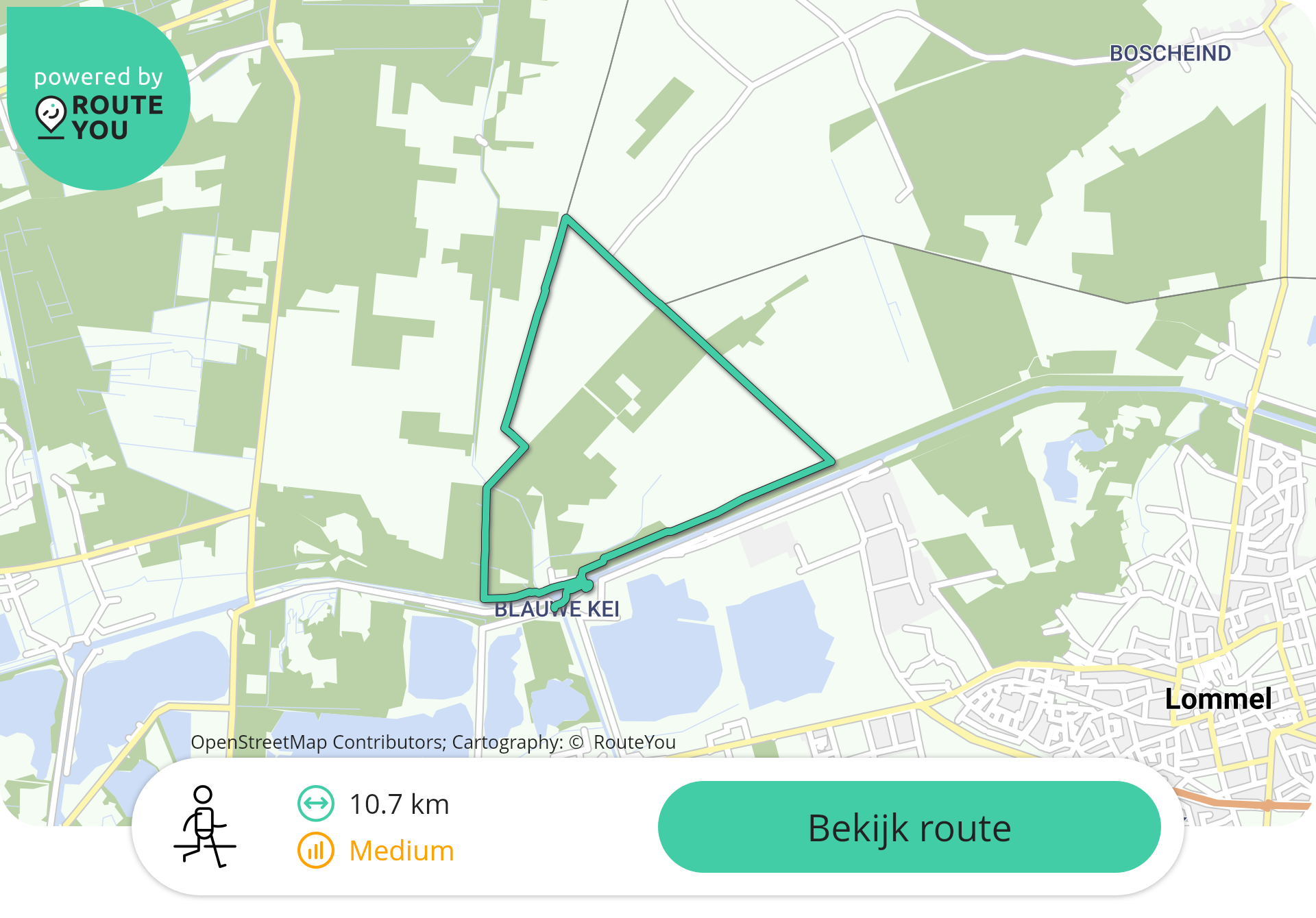 Blauwe Kei-De Maat 11 km