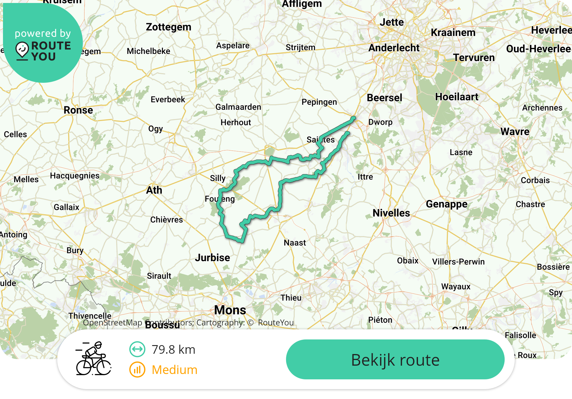 79.8-HALLE - NEUFVILLES - LEMBEEK