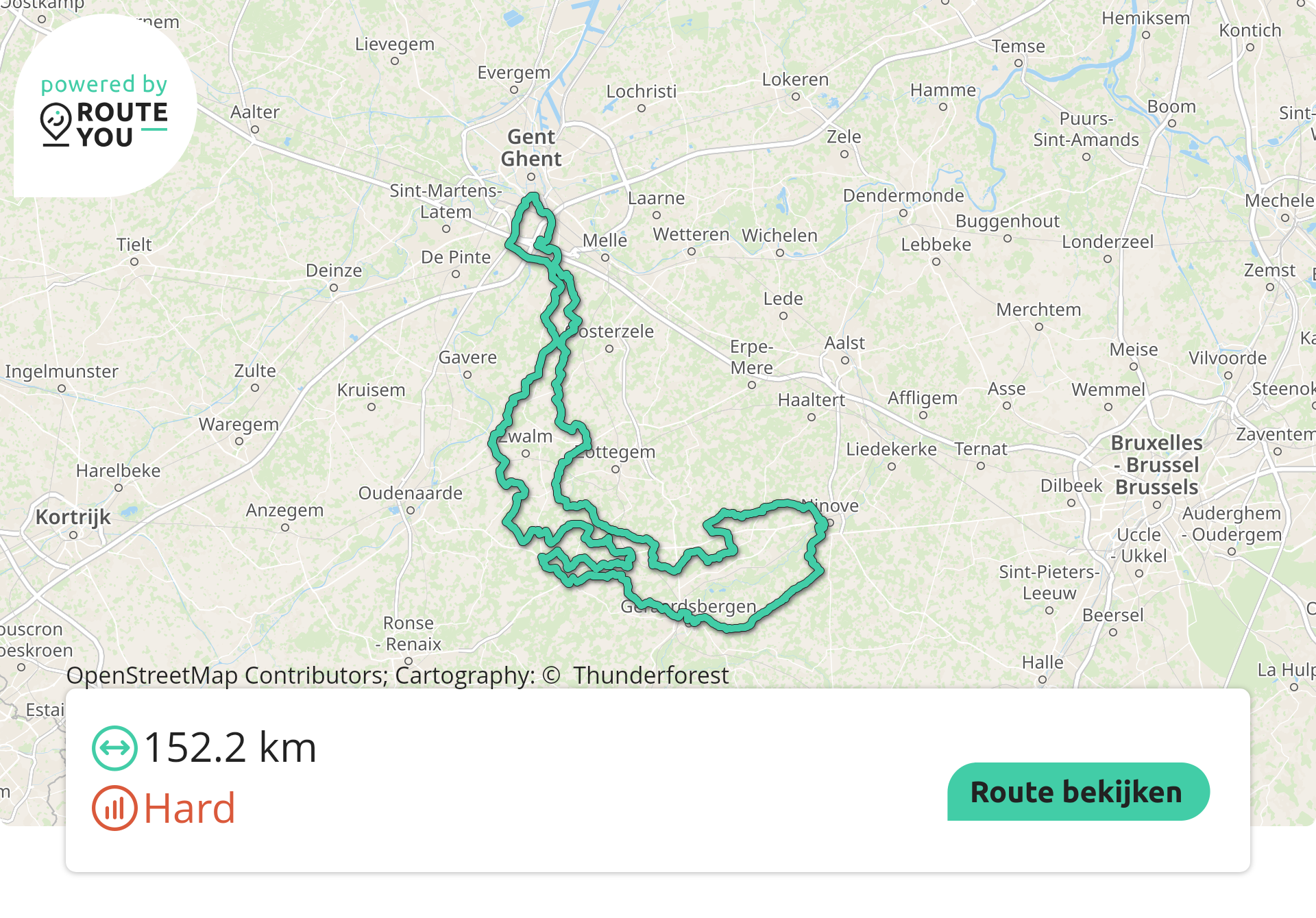 Zin gekregen om op fiets te springen? Hier vind je de route van de