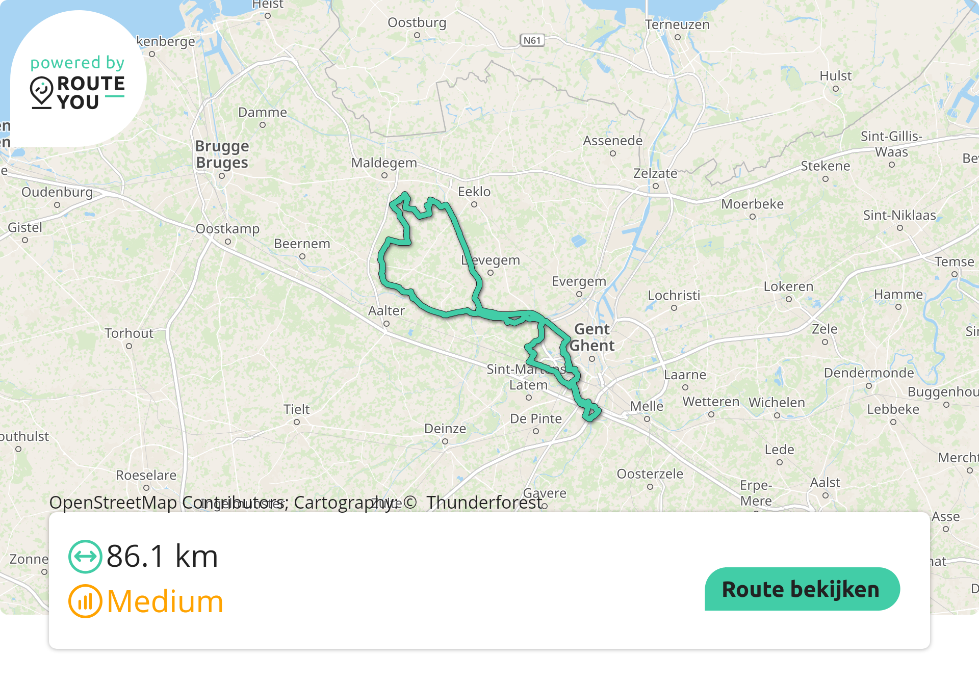 D86 Zw - Maldegem - Koetshoeve - ZW