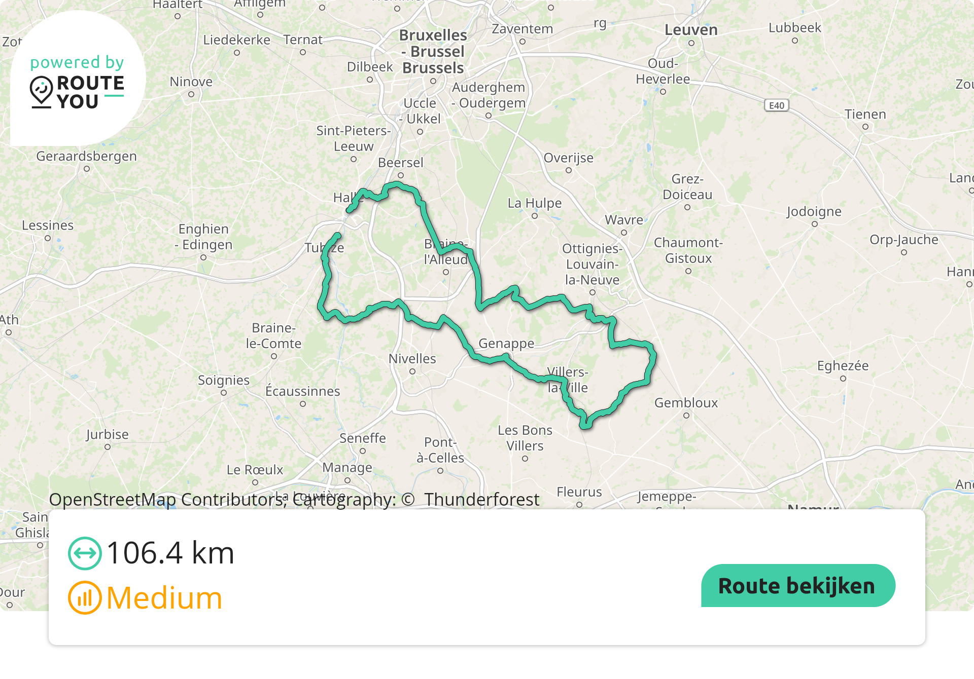 GHT Halle-Beersel-Plancenoit-Chastre-Marbisoux-Villers-La-Ville-Ittre-Virginal-Lembeek