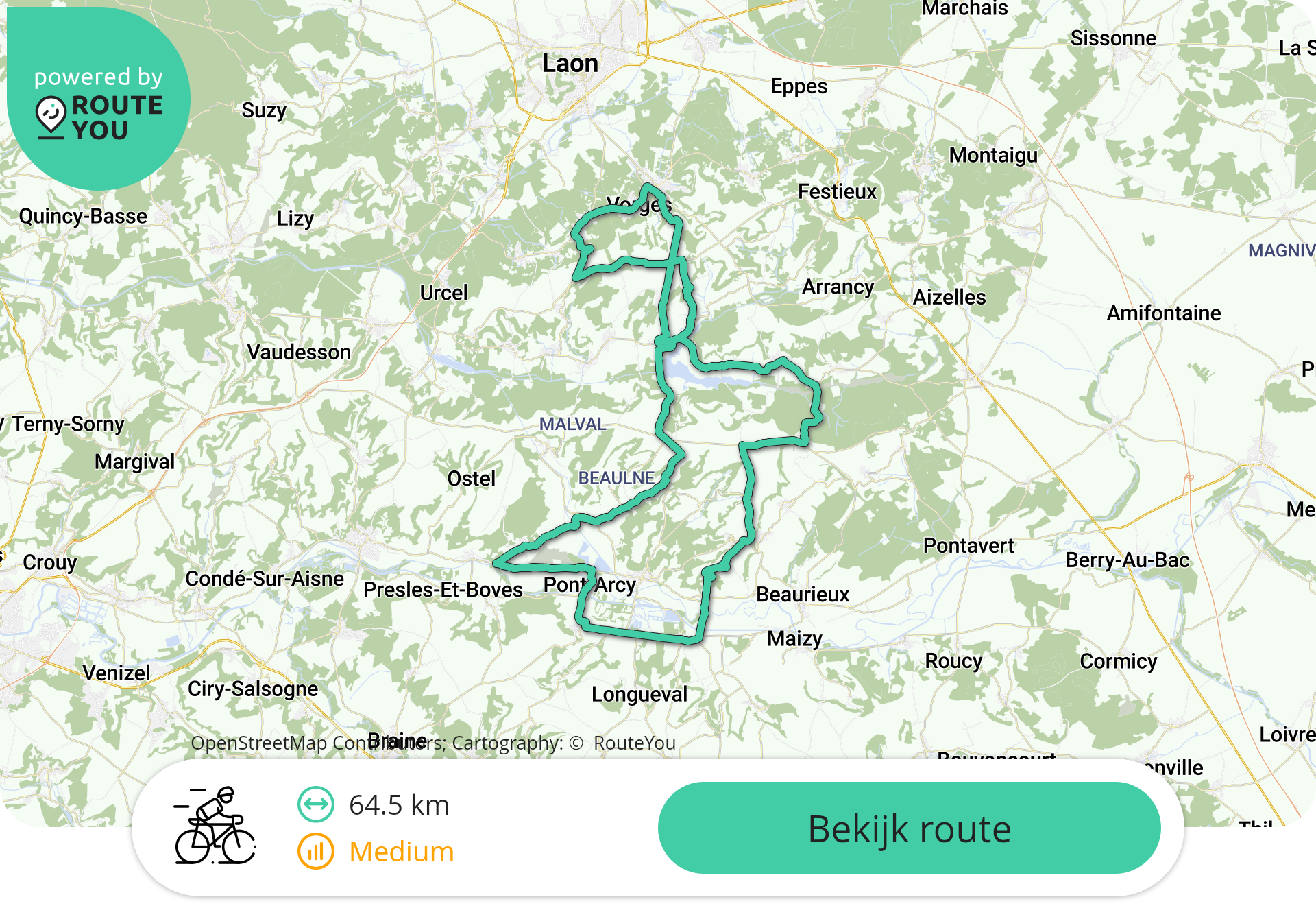 64km 750hm center parcs