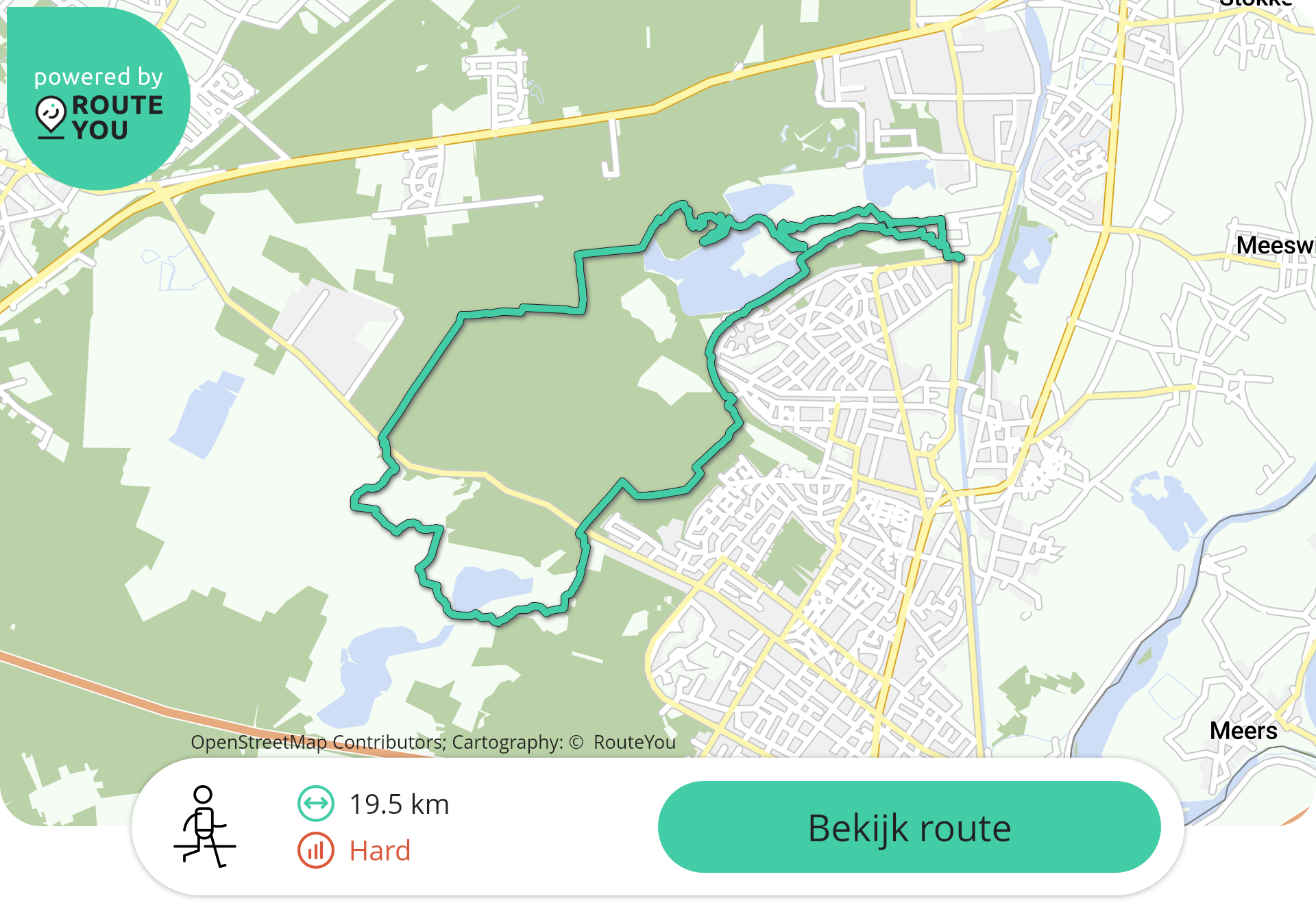 Fietsroute Limburg