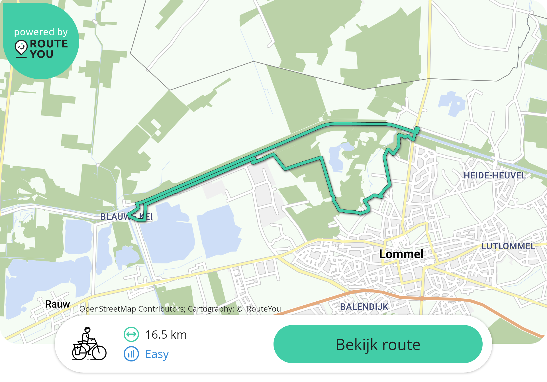 Kindvriendelijke fietsroute rond de Sahara