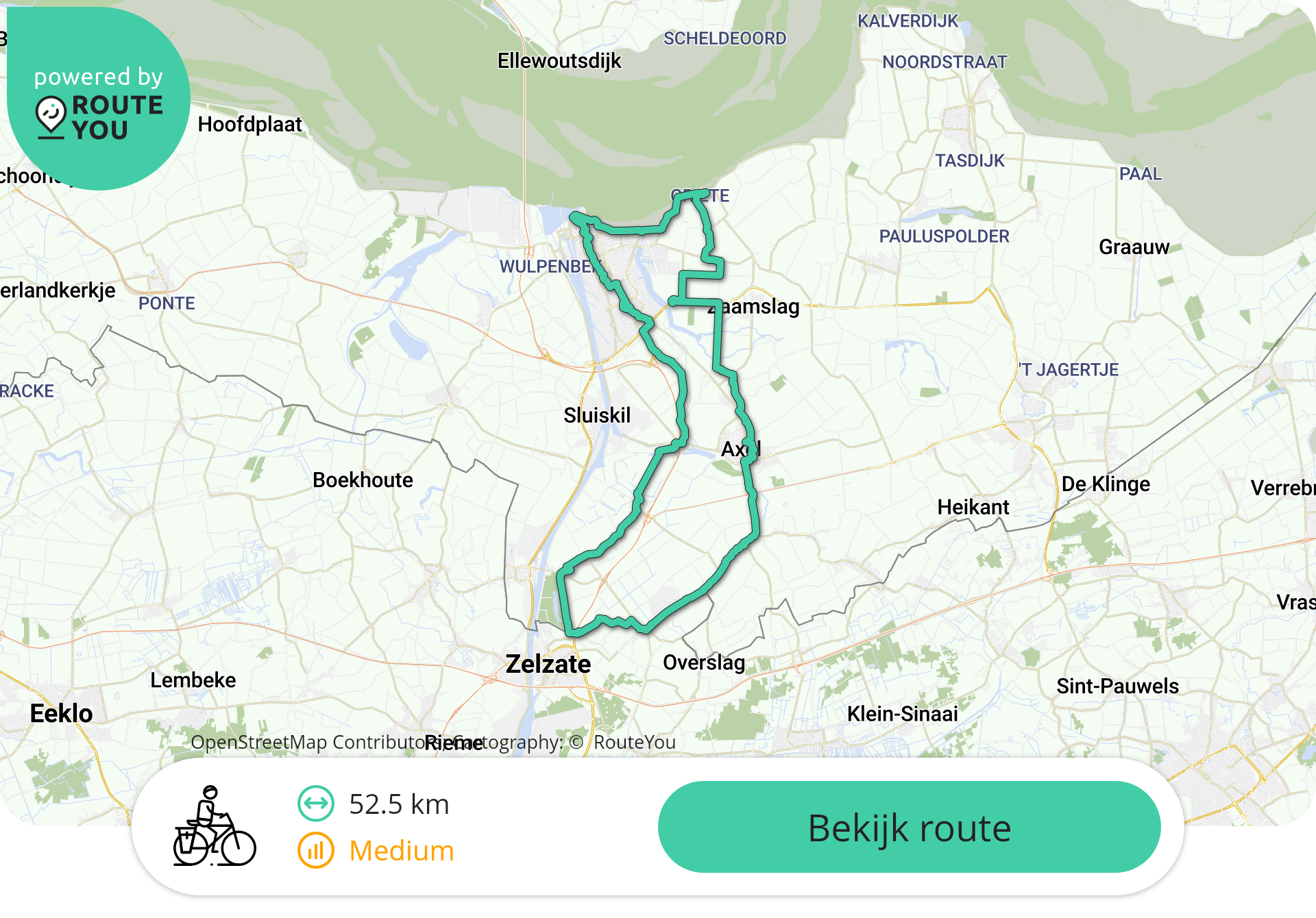 Borrelfietsroute Borrelfietsroute Terneuzen