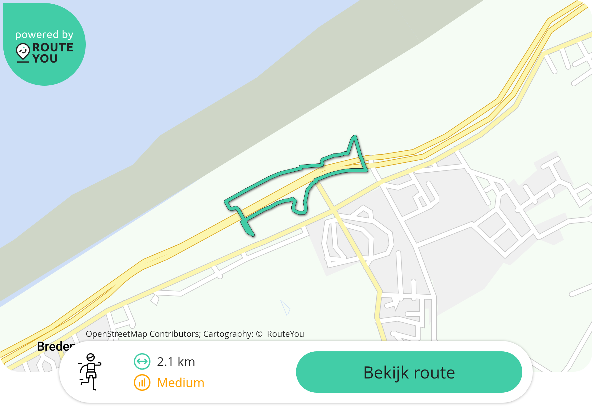 Joggingparcours 2km