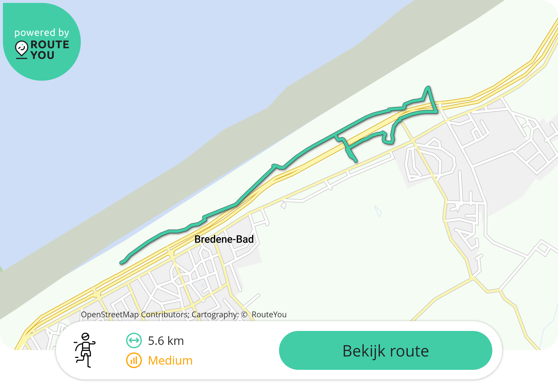 Joggingparcours 5,5km