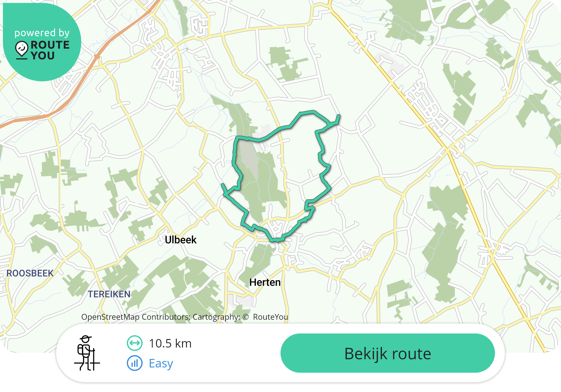 250 jaar Bokkenrijders - groene wandeling (10.5 km)