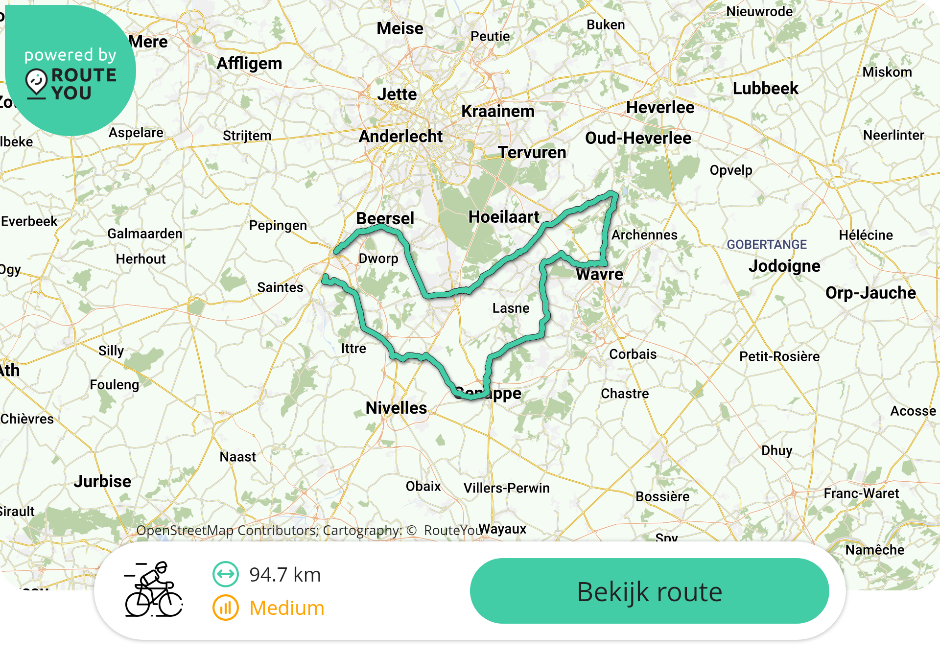 Halle-Maleizen-Sint-Agatha-Rode-Waver-Lembeek