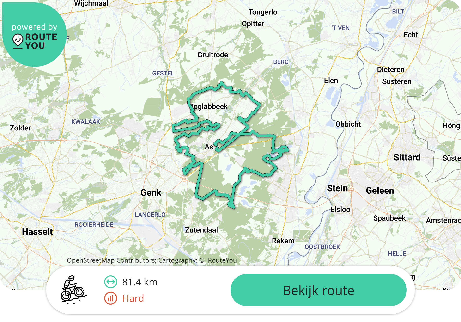 Graveltocht As 2026 80 km