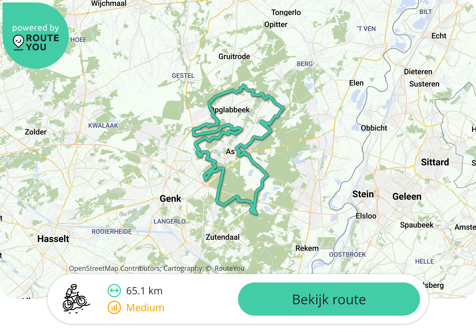 Graveltocht As 2026 65 km