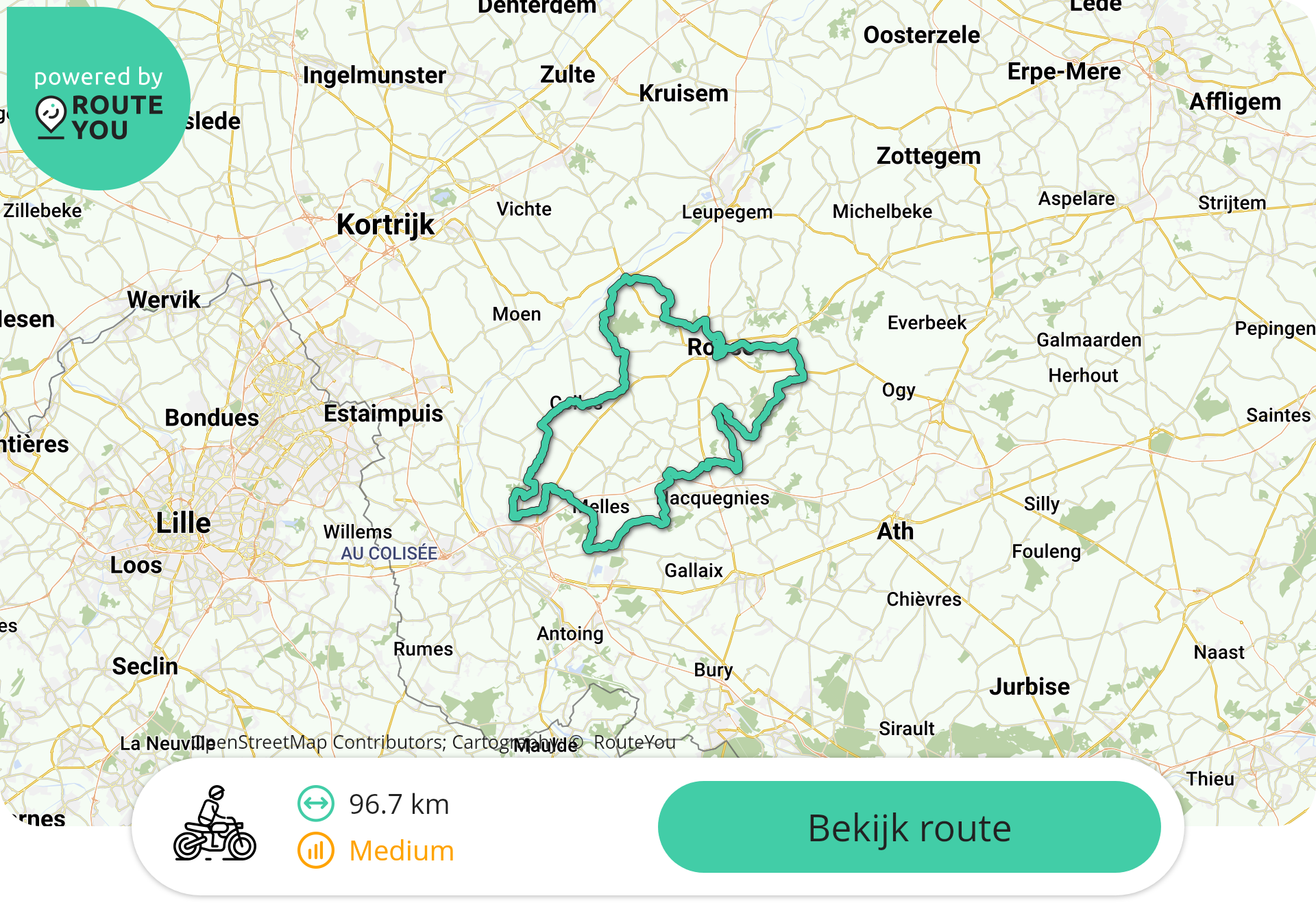 Een halve dag toeren rond Ronse