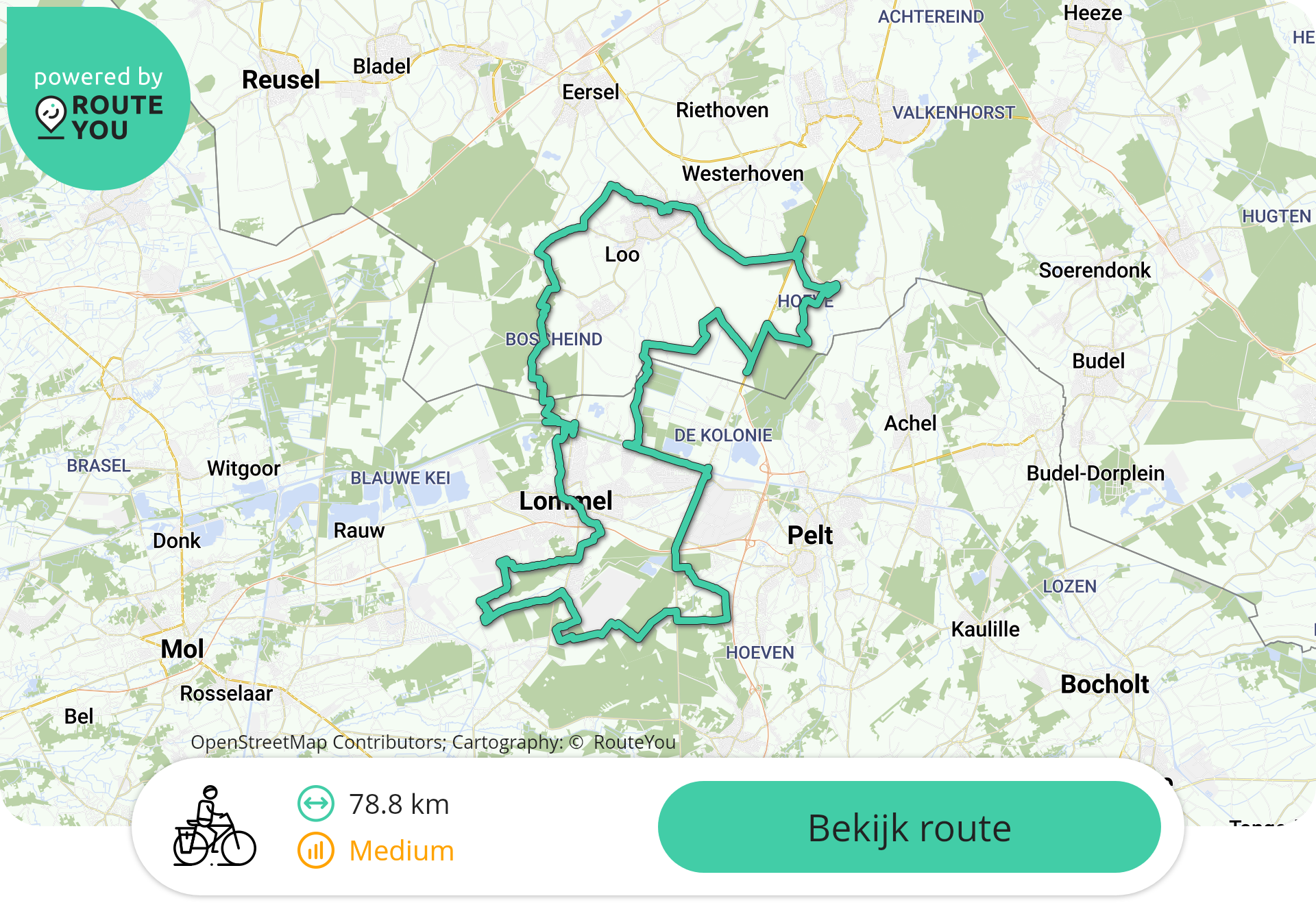 Oorlogsmomenten aan de grens (fietsroute NL+BE)