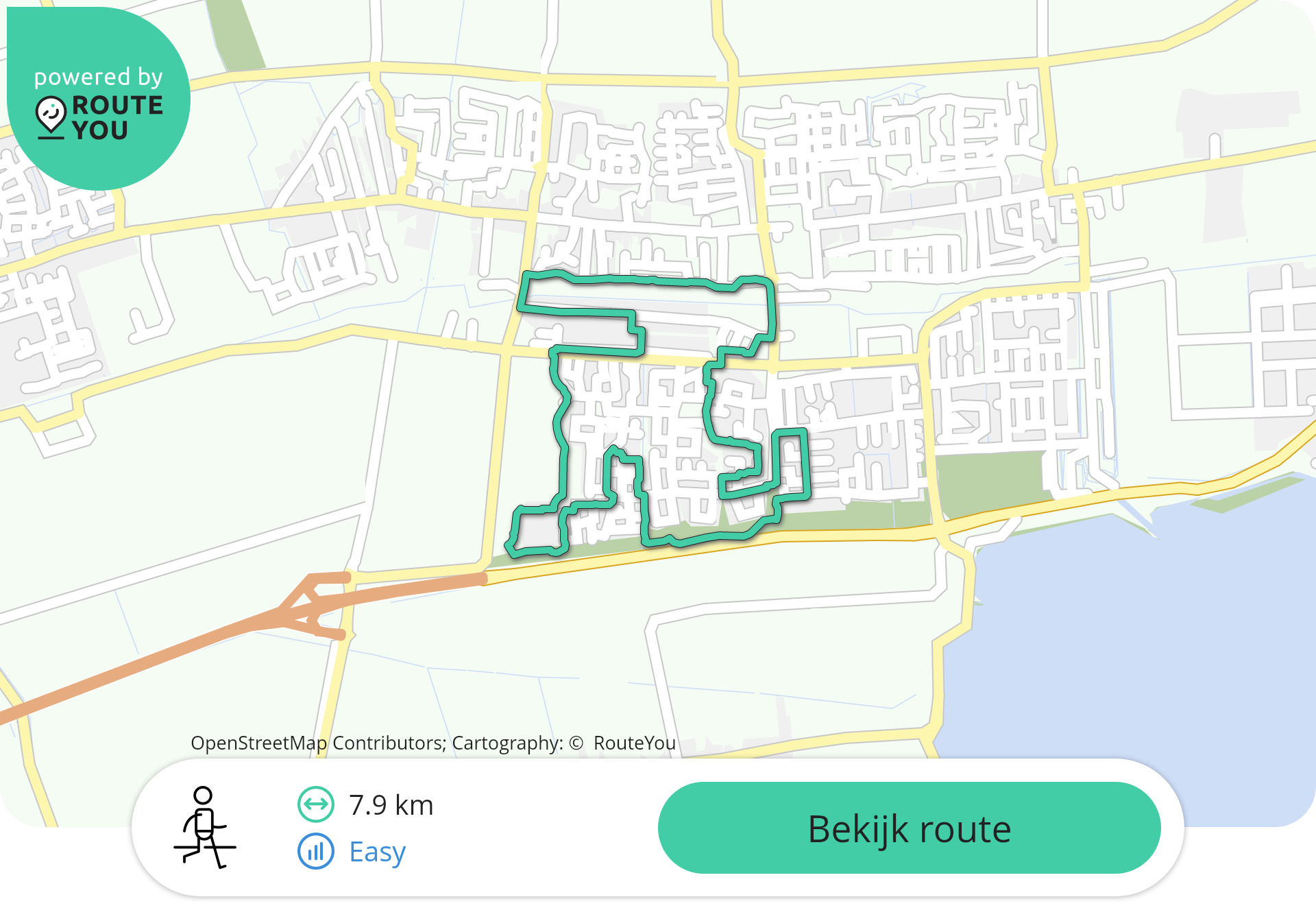 7,5 km route woensdag 27 mei 2026