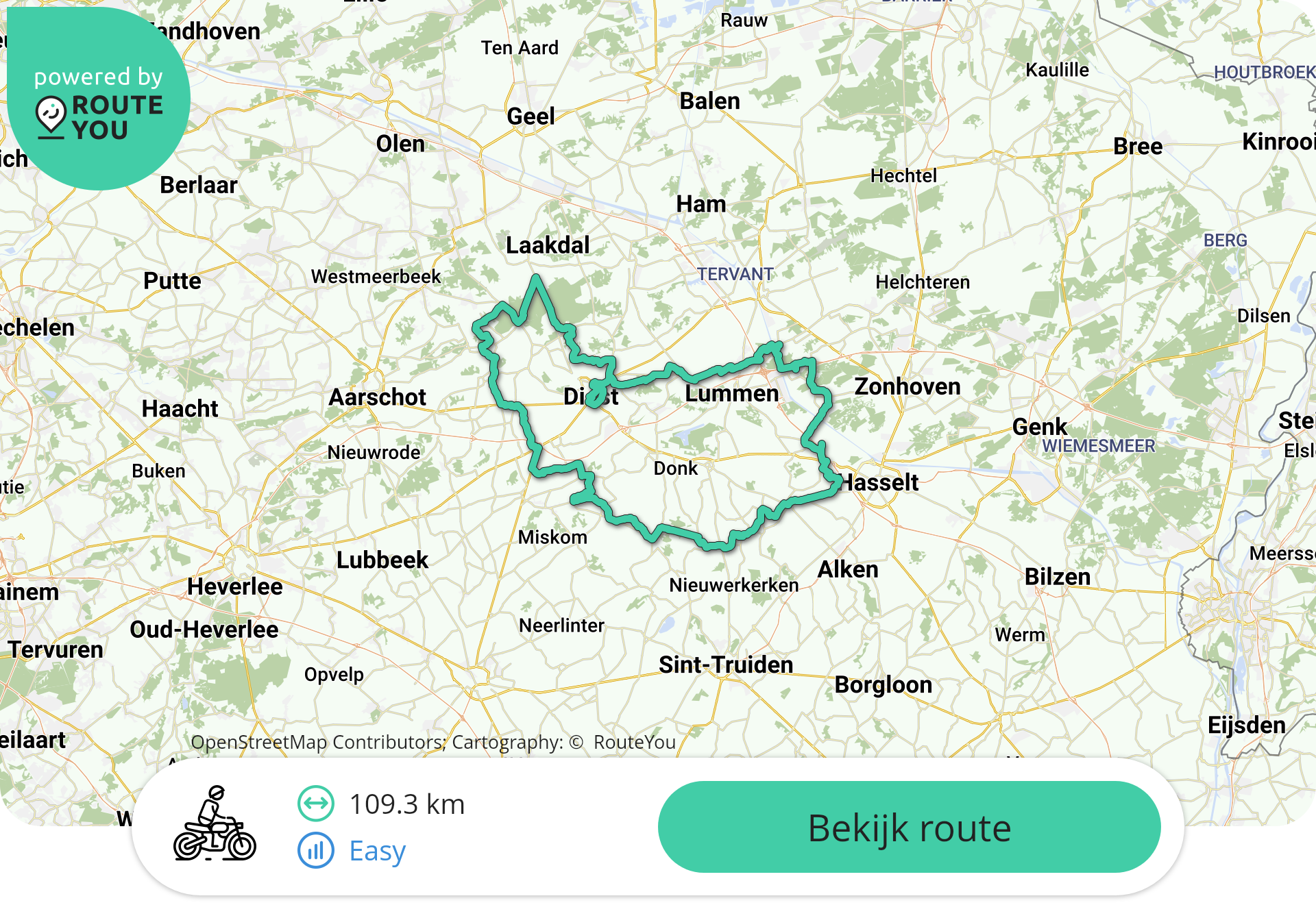 Een halve dag door Diest en omstreken