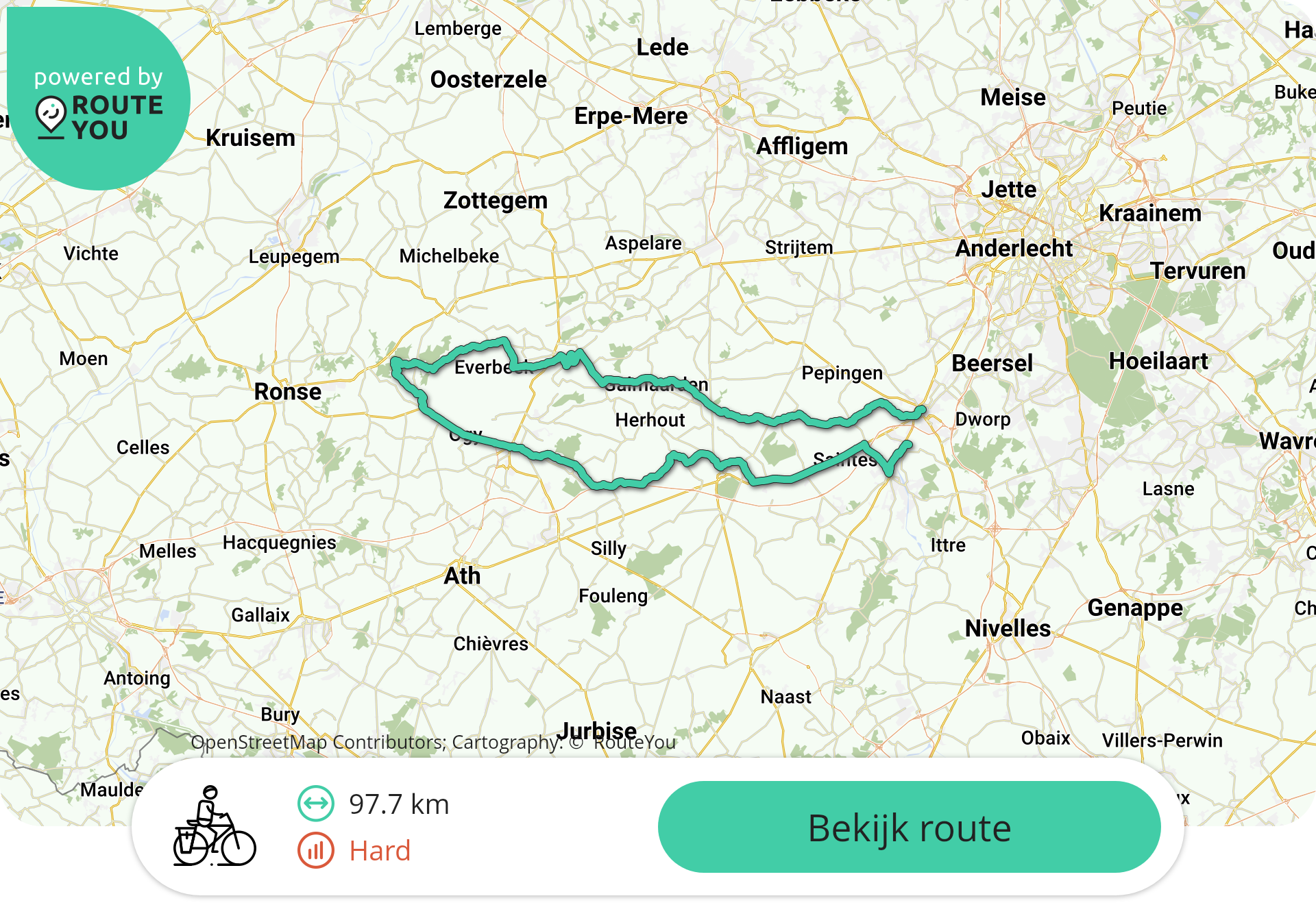 97.7 KM Halle-D Hoppe-Vloesberg-Lembeek
