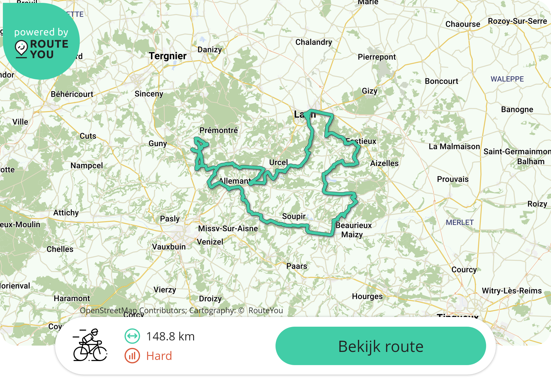 Le Romarinritje 8 O La Montagne Couronnée 149 km