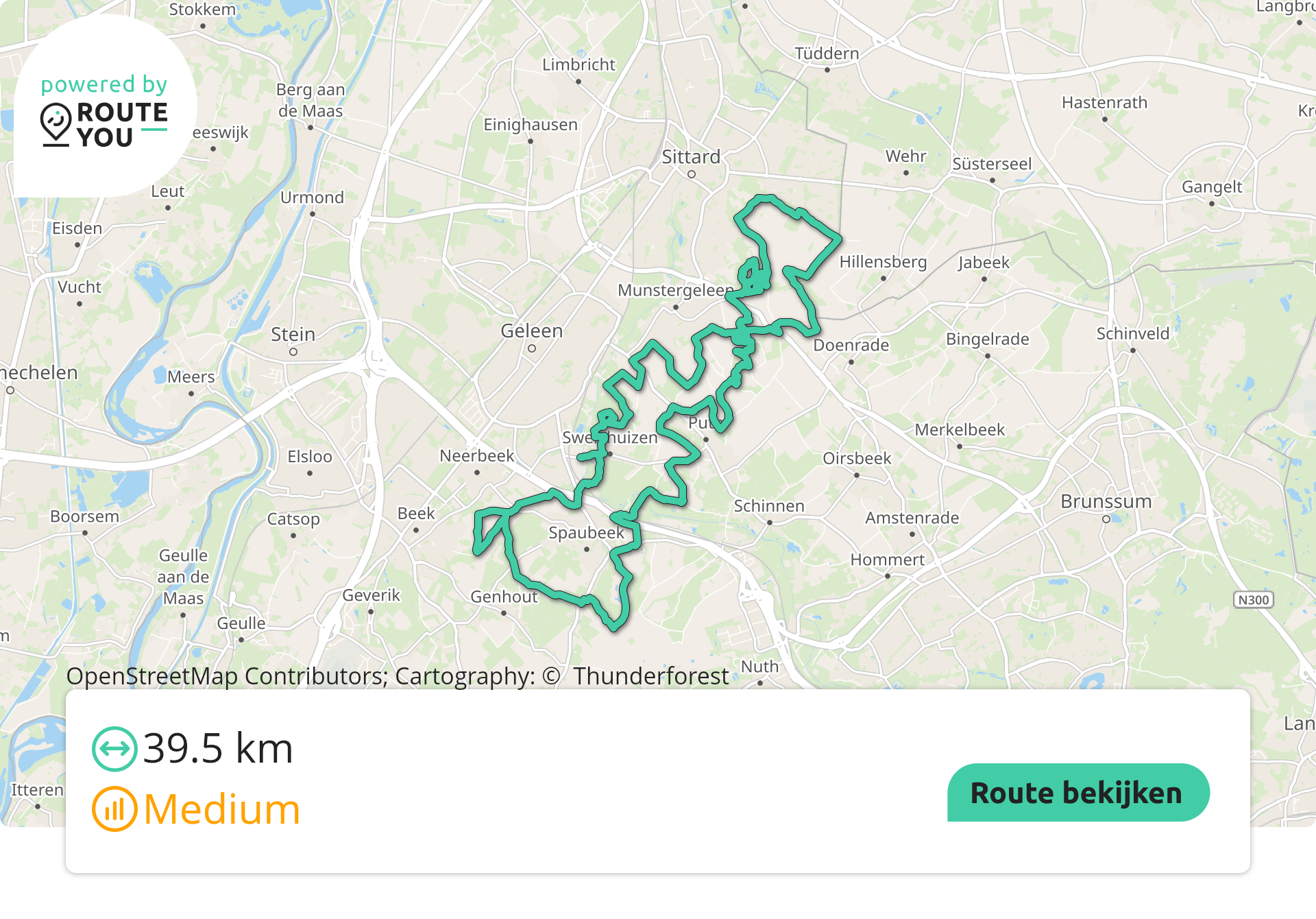 Windraak MTB-route